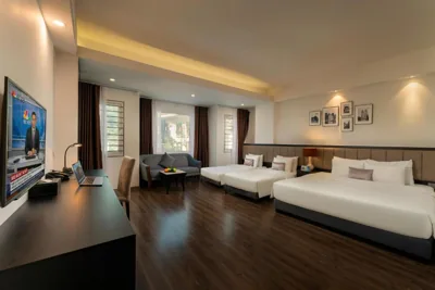 Family Room with City View — Ja Cosmo Hotel and Spa